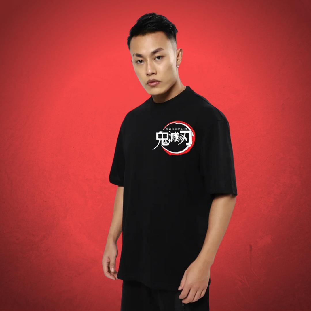 DEMON SLAYER KAMADO ANIME OVERSIZED T-SHIRT