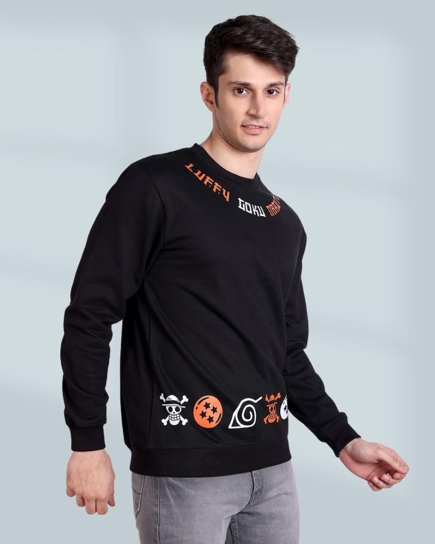 NARUTO LUFFY GOKU SWEATSHIRT