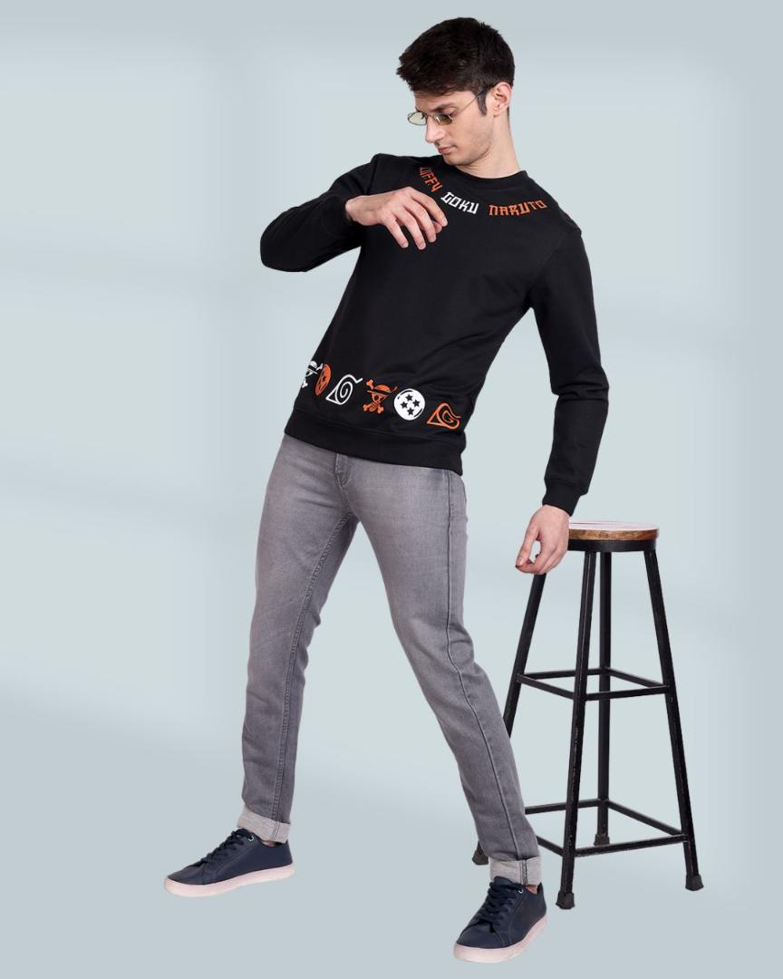 NARUTO LUFFY GOKU SWEATSHIRT